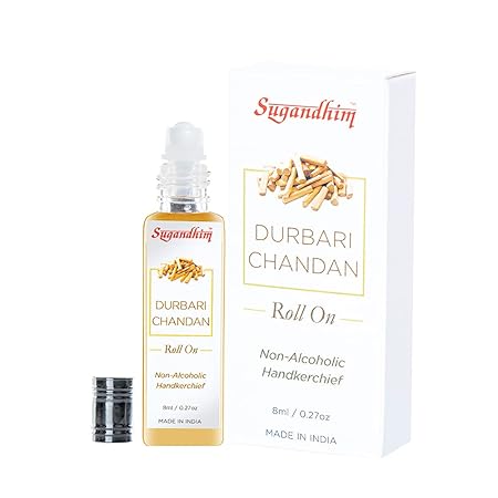 Sugandhim Roll-on Durbari Chandan(Sandal) - 8ml