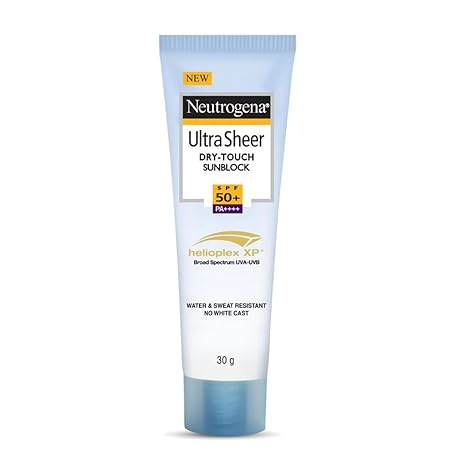 Neutrogena Ultra Sheer Dry Touch Sunblock SPF 50+ Sunscreen 30ML