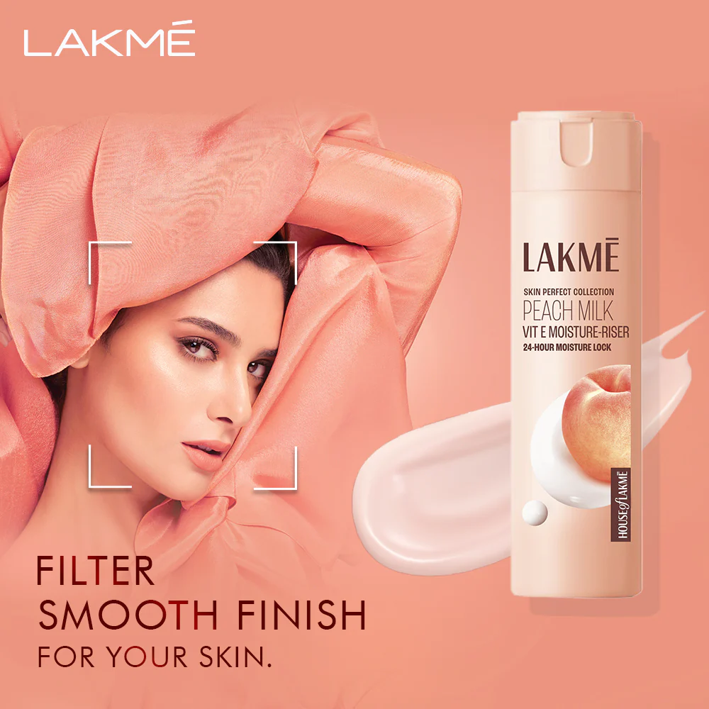 Lakme Peach Milk Moisturizer Body Lotion 60ml