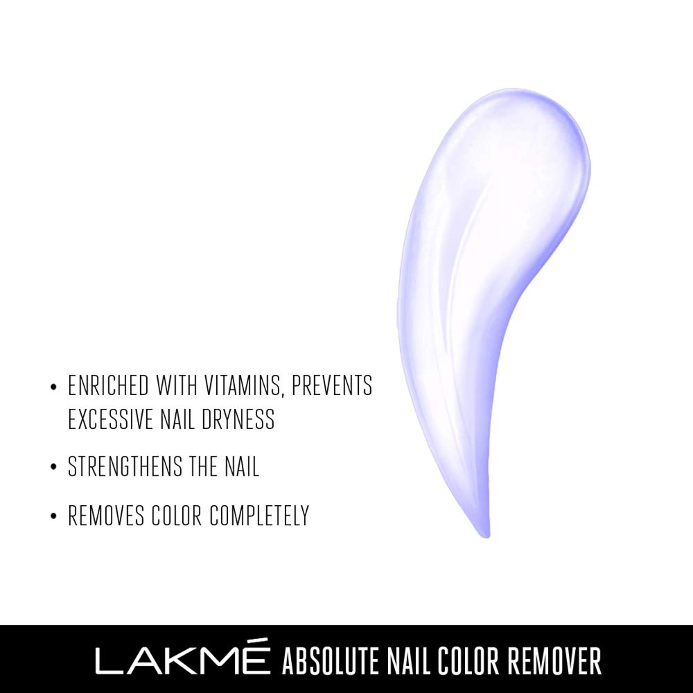 Lakme nail color remover with vitamin E review
