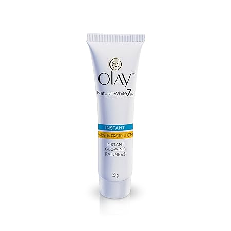 Olay Natural White Light Instant Glowing Fairness Cream, 20g