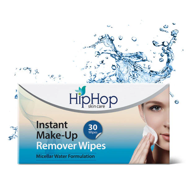 Instant Makeup Remover Wipes With Micellar water (30 Wipes)