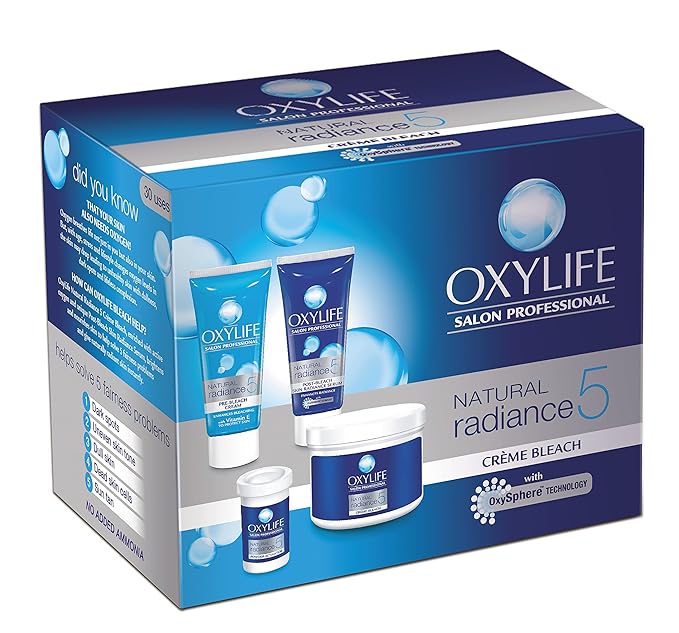 Oxylife Natural Radiance 5 Creme Bleach, 126g