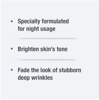 Neutrogena Rapid Wrinkle Repair Night Moisturizer For Face With Retinol, 29ml