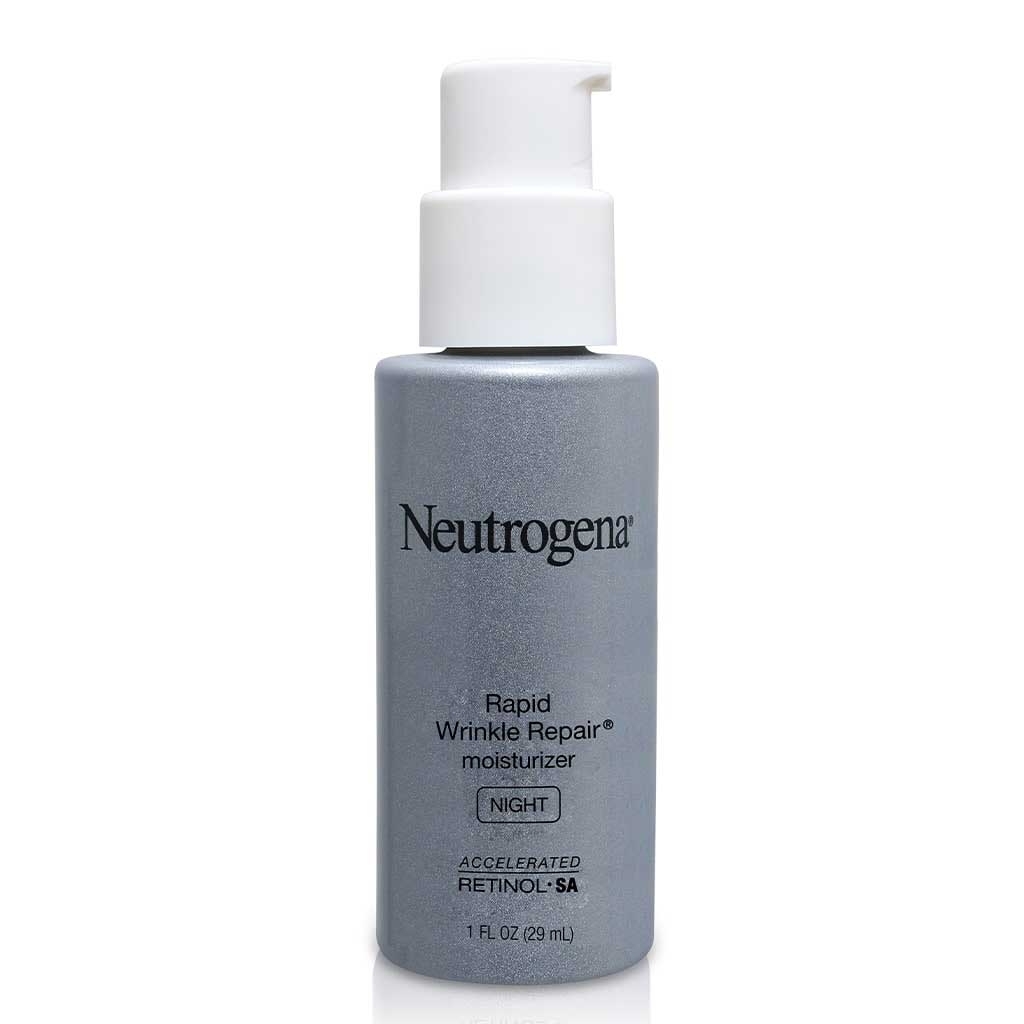 Neutrogena Rapid Wrinkle Repair Night Moisturizer For Face With Retinol, 29ml