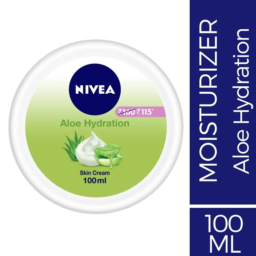 NIVEA Body Essentials Aloe Cream Jar, 100ml