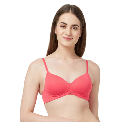 Buy SOIE- Full Coverage Minimiser Non Padded Non Wired Nude Bra