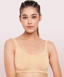 Alternative view of Enamor Low Impact Cotton Bra For Women | SB06