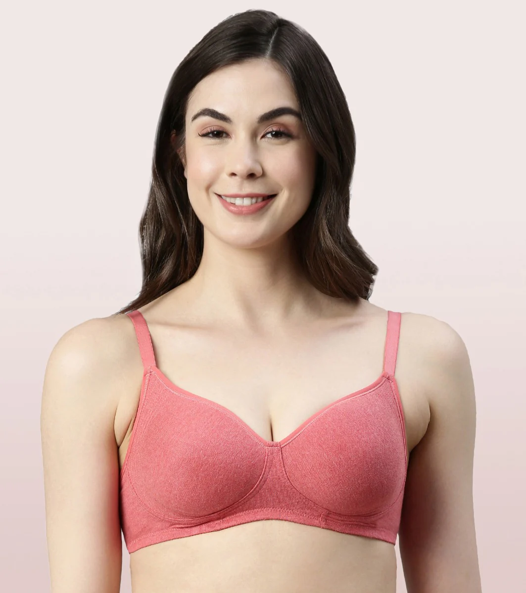 Enamor A042 Side Support Shaper Stretch Cotton Everyday Bra