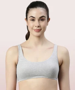 Enamor Low Impact Cotton Bra For Women | SB06