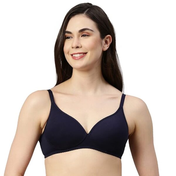 SEMI/MEDIUM COVERAGE PADDED NON-WIRED T-SHIRT BRA 32B - Roopsons