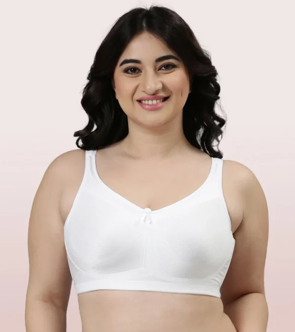 FULL COVERAGE MINIMIZER NON-PADDED NON-WIRED BRA 42E - Roopsons