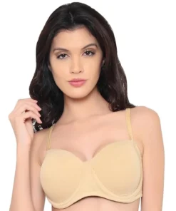 Alternative view of Laavian Solid Wire Free Padded Convertible Bra