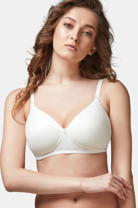 Buy Trylo ALPA Women Non Wired Soft Full Cup Bra - Nude at