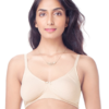 PrettySecrets Nude-Coloured Full-Coverage Bra