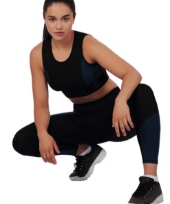 Alternative view of IRORUN Blue Patch Sleeveless Top