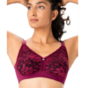 PRETTYSECRETS Lace Perfect Coverage Bra – Wine