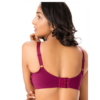 PRETTYSECRETS Lace Perfect Coverage Bra – Wine - Image 3