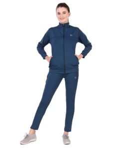 IRORUN Collar Jacket Track Suit With Zipper Pockets