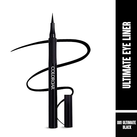 Colorbar Ultimate Matte finish Eye Liner, Black, 1ml