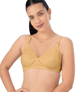 Lovable White Non Padded Non Wired Full Coverage Bra L0296-Skin