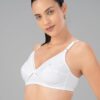 Lovable White Non Padded Non Wired Full Coverage Bra L0296-White - Image 5