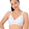 Lovable White Non Padded Non Wired Full Coverage Bra L0296-White